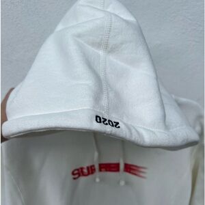 Supreme Motion Logo  white Hoodie size Medium. Brand new with tags.